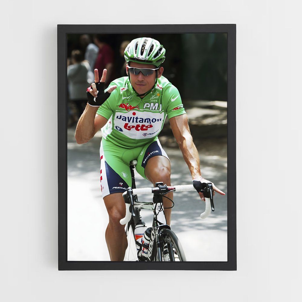 Poster Robbie mcewen – affiche Cyclisme (vue 2)